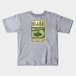 Fishing in Erie Kids T-Shirt